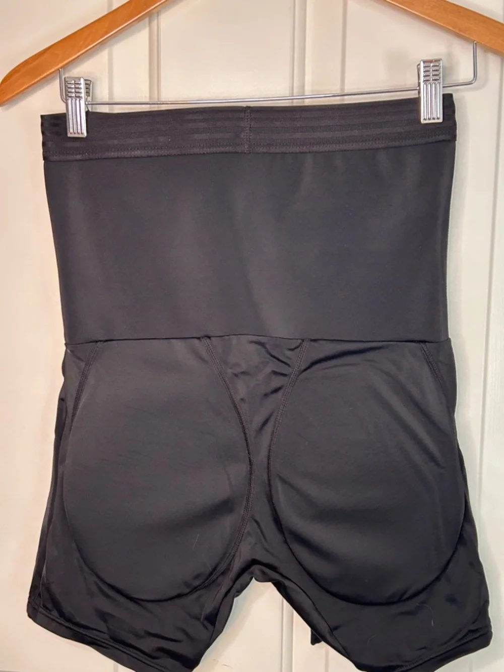 Mens Rounderbum Slim Fit and Lift Body Shaper High Waisted Shorts - Large